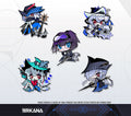Abyssal Hunter 2.5in Acrylic Charms