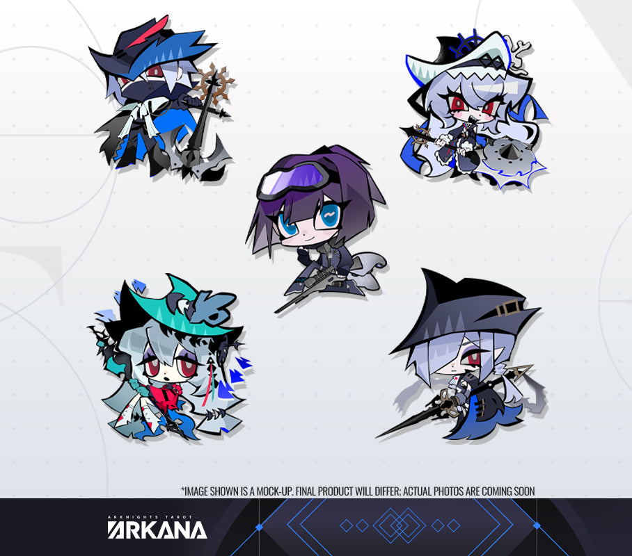 Abyssal Hunter 2.5in Acrylic Charms