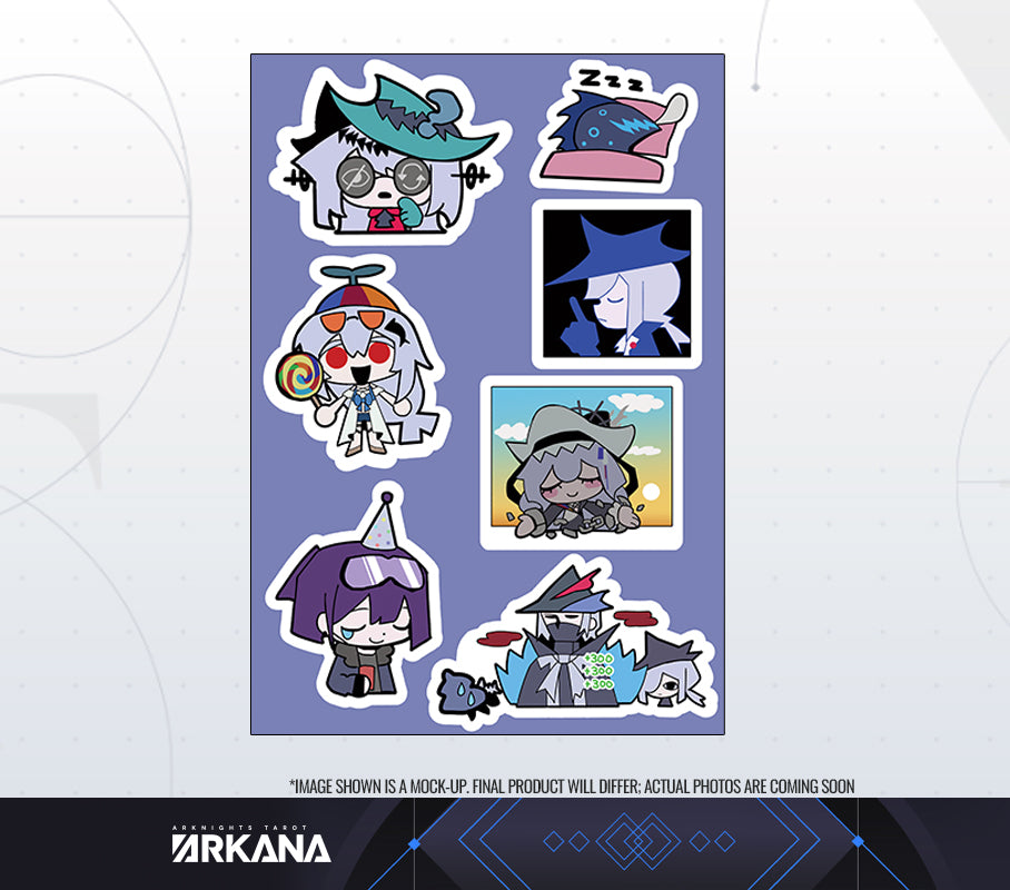 They smell like fish Operator A6 Sticker Sheet