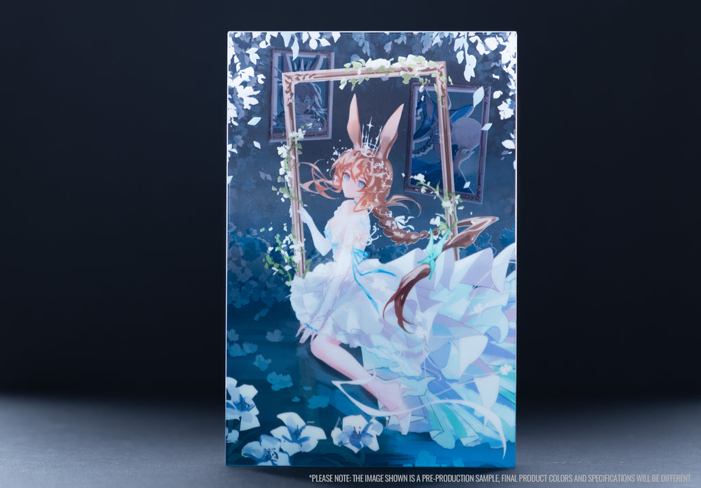 BLOOMS OF TIME: Amiya Acrylic Block