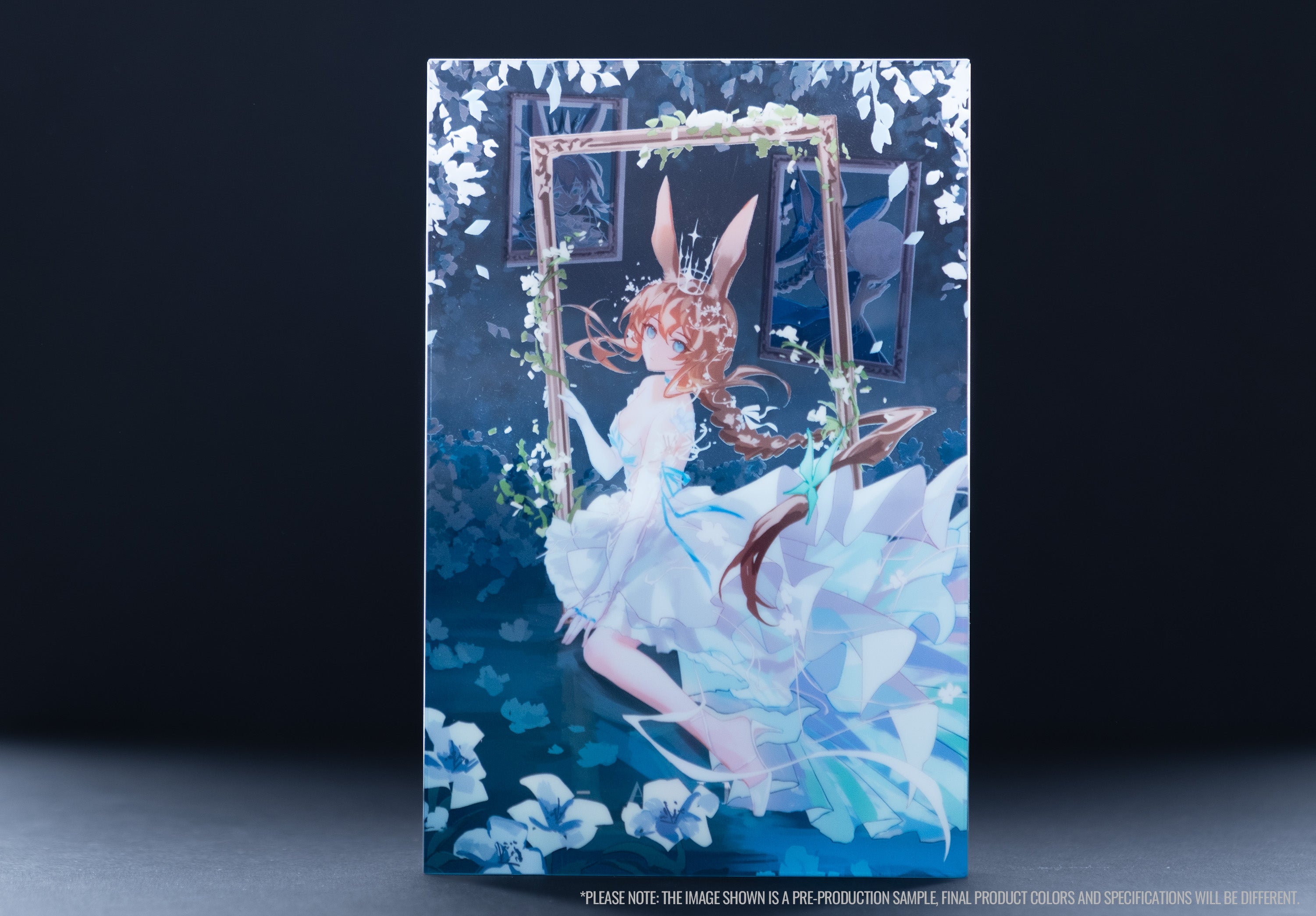 BLOOMS OF TIME: Amiya Acrylic Block