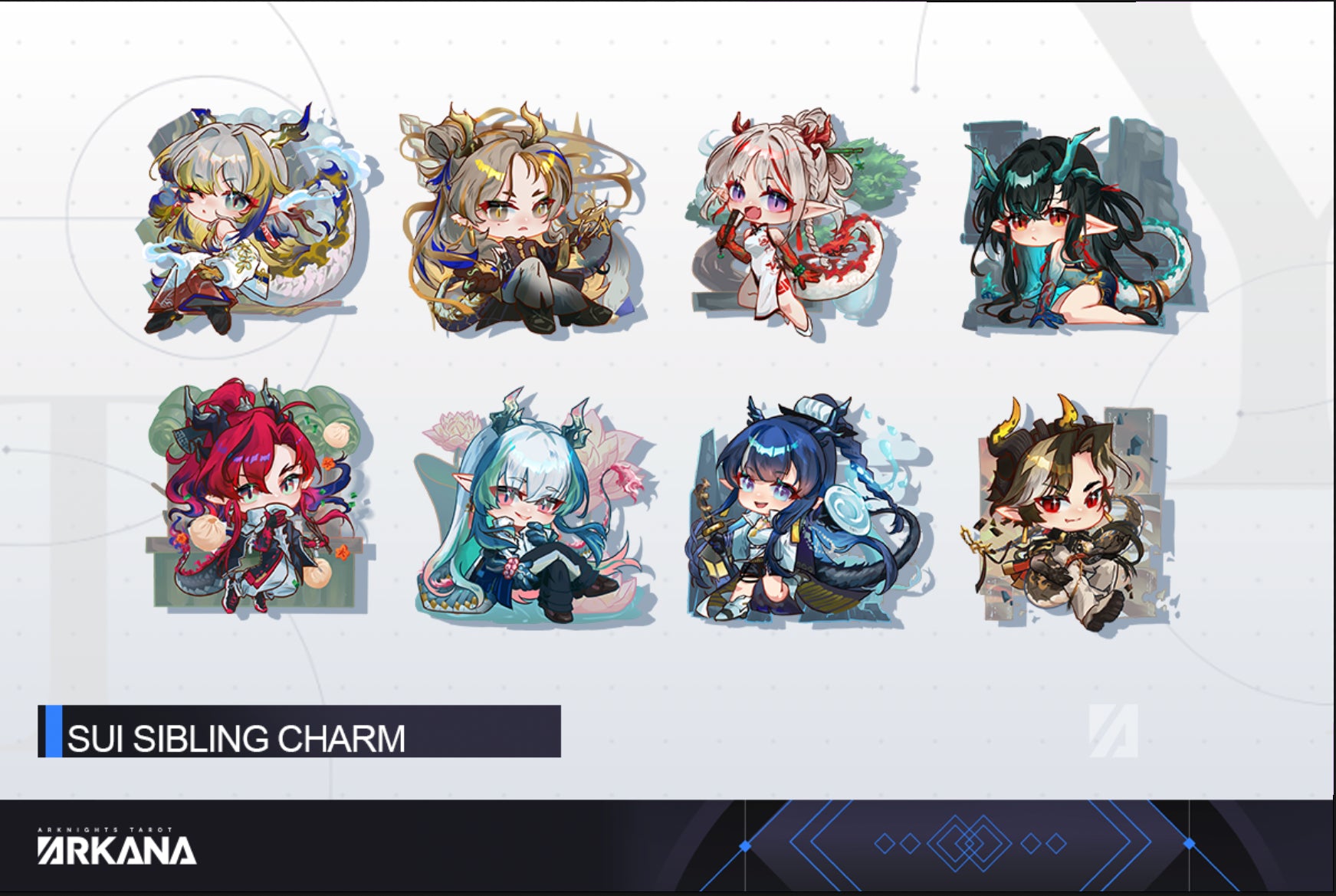 Sui Sibling 3in Premium Acrylic Charms